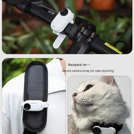 Wireless Cat & Dog Collar Camera with USB Charging for Indoor & Outdoor Recording