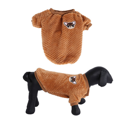 Winter Soft Warm Pet Dog Jacket Coat – Cozy Puppy and Kitten Clothing for Small and Medium Dogs