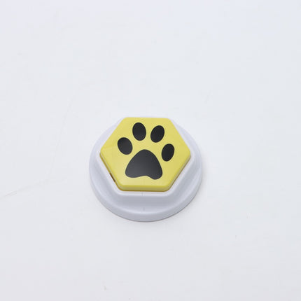 Pet Communication Training Talk Button – Interactive Voice Recording Squeeze Button Toy