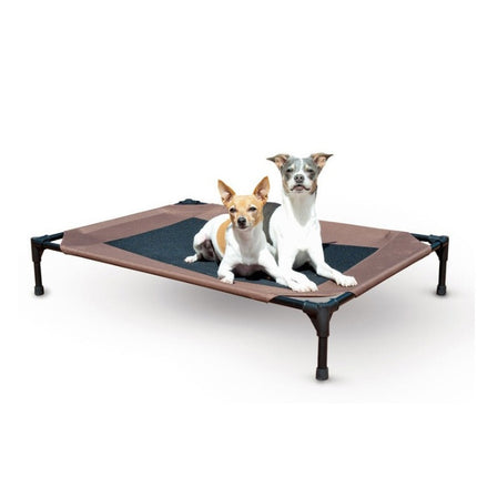Moisture-Proof Raised Dog Bed with Removable Washable Cover – Oxford Cloth Pet Camp Bed