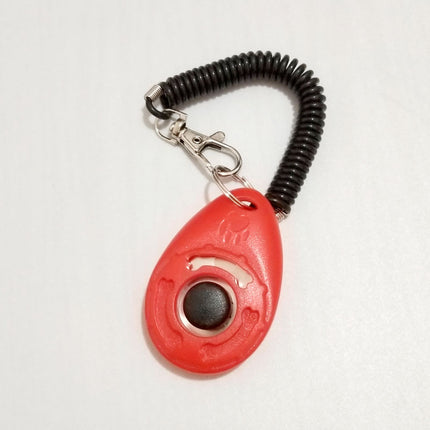 Dog Training Clicker with Wrist Coil & Clip for Positive Reinforcement