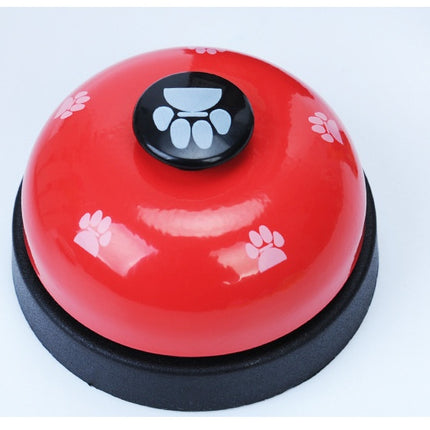 Pet Training Bell for Dogs & Cats – Paw Print Ring Bell for Obedience & Potty Training