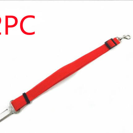 Adjustable Dog Pet Car Safety Seat Belt Restraint Lead Travel Leash for Small and Medium Dogs