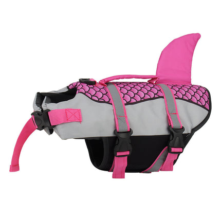 Swim Pet Dog Life Jacket Vest Clothes – Shark Style Life Vest Collar Harness for Pets Swimming Summer Swimwear Pet Products