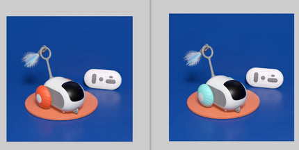 Remote Control Interactive Cat Car Toy – USB Rechargeable Smart Automatic Chasing Toy