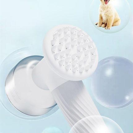 Automatic Foaming Pet Bath Brush with Shampoo Dispenser – Electric Silicone Dog & Cat Grooming Massage Scrubber