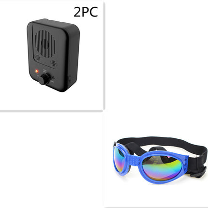 Ultrasonic Dog Anti-Barking Device for Outdoor & Indoor Use, USB Rechargeable No-Bark Control Trainer