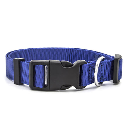 Soft Nylon Adjustable Pet Collar – Comfortable Durable Dog & Cat Collar with Buckle