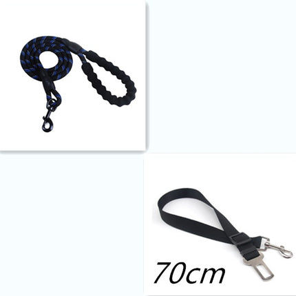 Reflective Nylon Dog Leash – Durable Rope Lead for Small, Medium & Large Dogs, Perfect for Walking and Training