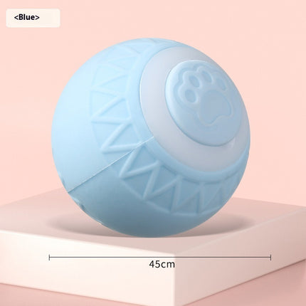 Automatic Moving Rolling Cat Toy Ball Rechargeable Smart Interactive Kitten Toy