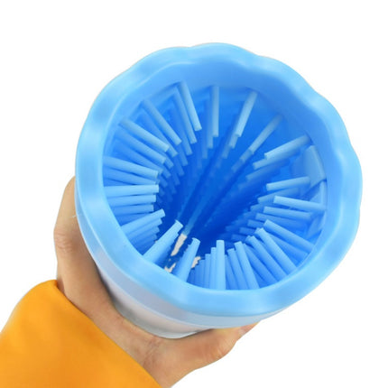 Silicone Dog Paw Washer Cup – Soft Bristle Pet Paw Cleaning Cup for Easy Foot Washing