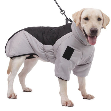 Waterproof Winter Pet Dog Coat for Medium and Large Dogs – Warm Thickened Pet Vest Jacket Costume for Labrador