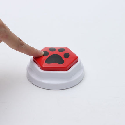 Pet Communication Training Talk Button – Interactive Voice Recording Squeeze Button Toy