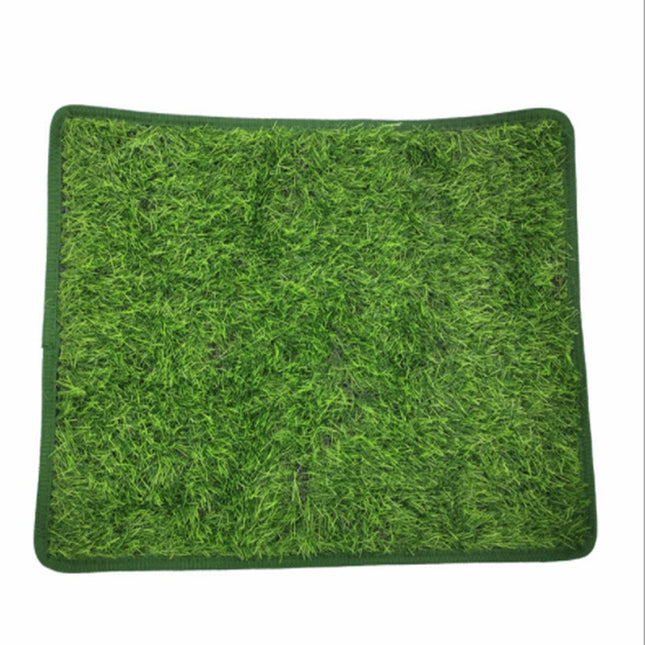 Simulated Lawn Pet Pee Pad Non-Slip Training Mat for Dogs & Cats – Artificial Grass Toilet Pad
