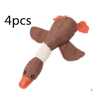 Dayan Duck Sounding Plush Dog Toy – Interactive Pet Sound Toy