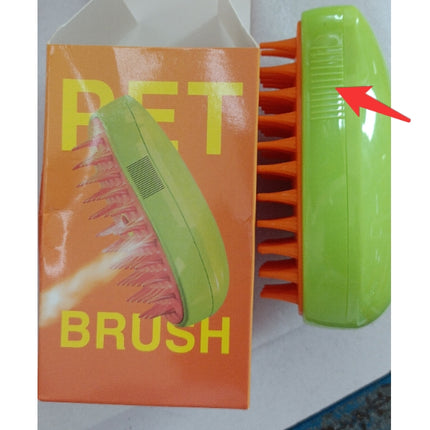 3-in-1 Electric Cat Steam Brush & Dog Spray Grooming Comb – Massage Hair Removal Brush