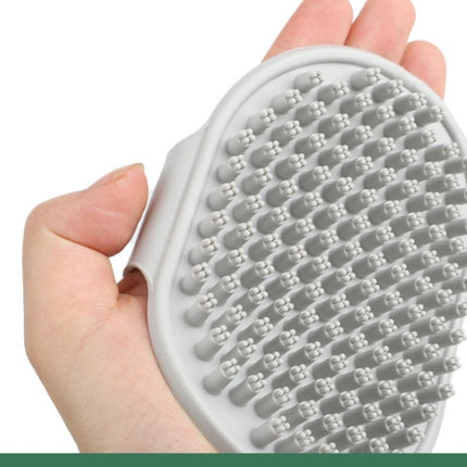 TPR Pet Bath Gloves Dog Massage Brush – Adjustable Hand Strap Grooming & Cleaning Scrubber