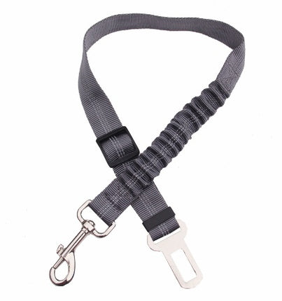 Adjustable Dog Seat Belt Car Seatbelt Harness Leads Elastic Reflective Safety Rope for Pets