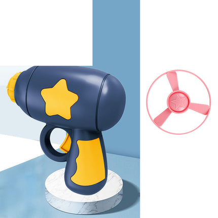 LED Flying Disc Launcher Toy for Dogs & Cats – Luminous Pet Training & Interactive Play Gun