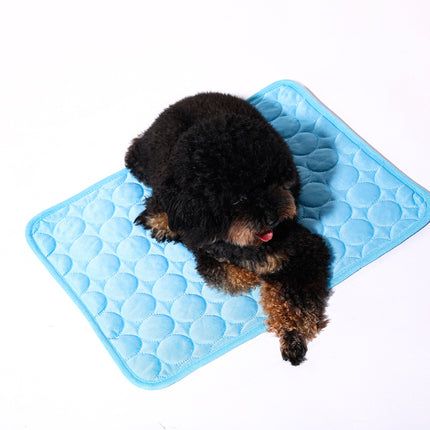 Pet Cooling Ice Mat for Dogs & Cats – Summer Cooling Pad Seat Cushion