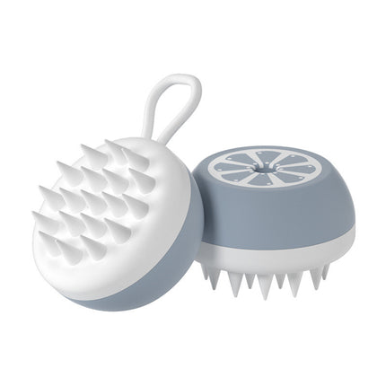 2-in-1 Pet Dog & Cat Bath Brush with 3D Massage Head | Soft Silicone SPA Shower Grooming Comb