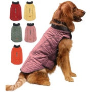 Waterproof Dog Winter Coat – Warm Fleece Jacket with Reflective Strips & Adjustable Fit