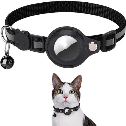 Reflective AirTag Pet Collar | Waterproof Nylon Dog & Cat Collar with AirTag Holder Case