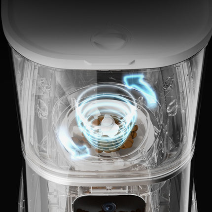 Smart WiFi Automatic Pet Feeder with Voice Recorder & App Control – 6L Large Capacity Food Dispenser for Cats & Dogs