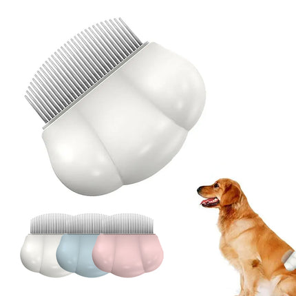 Comfortable Pet Grooming Comb Shell Design | Gentle Shedding & Detangling Comb for Dogs, Cats & Small Pets