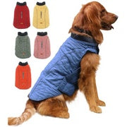 Waterproof Dog Winter Coat – Warm Fleece Jacket with Reflective Strips & Adjustable Fit