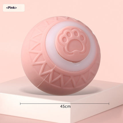 Automatic Moving Rolling Cat Toy Ball Rechargeable Smart Interactive Kitten Toy