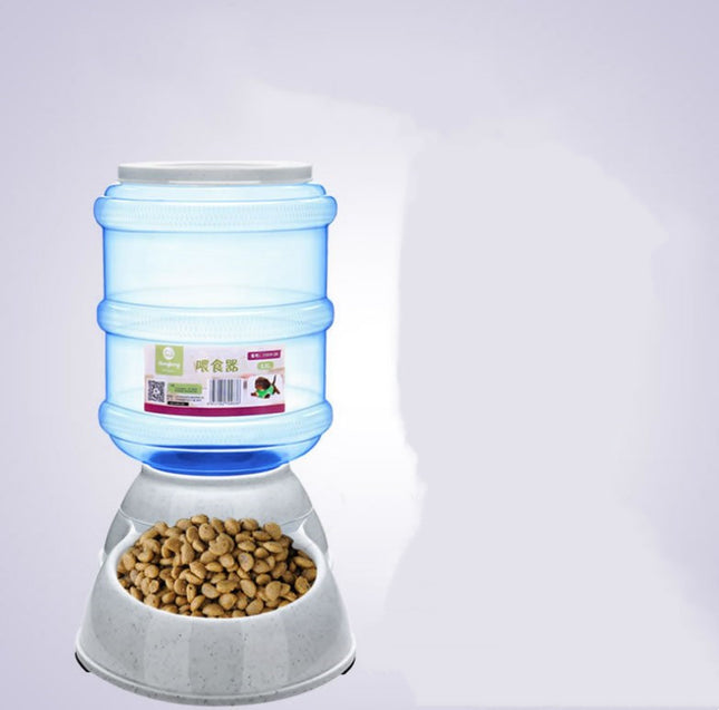 Automatic Gravity Pet Feeder & Water Dispenser Large Capacity for Cats and Dogs