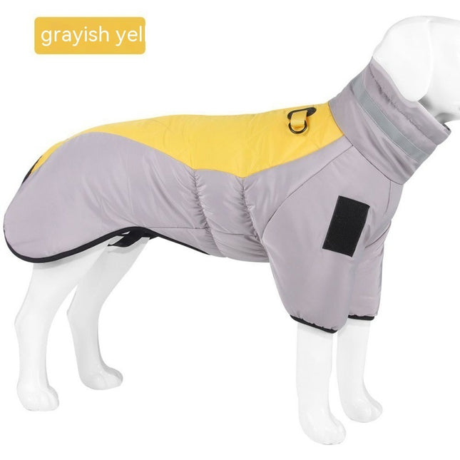 Waterproof Winter Pet Dog Coat for Medium and Large Dogs – Warm Thickened Pet Vest Jacket Costume for Labrador