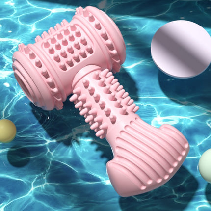 Dog Chew Toy TPR Teeth Cleaning Hammer – Bite Resistant Teething Toy for Dogs