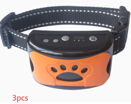 Waterproof Rechargeable Dog Training Collar with Shock, Vibration & Sound Modes