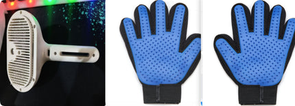 Pet Self-Cleaning Grooming Brush with Mist Spray, Dog & Cat Hair Remover Comb, Dematting Slicker Brush with Built-in Humidifier for Pet Grooming