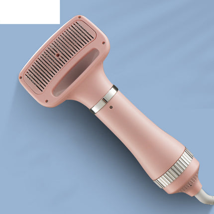Household Pet Hair Dryer for Dogs & Cats – One-Key Hair Removal Grooming Dryer with Warm & Hot Air