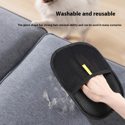 Pet Hair Remover Mitt Glove – Electrostatic Deshedding Grooming Glove for Dogs & Cats