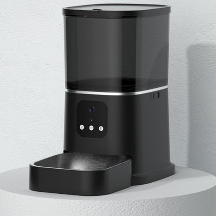 Smart WiFi Automatic Pet Feeder with Voice Recorder & App Control – 6L Large Capacity Food Dispenser for Cats & Dogs