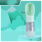 Blue Water bottle 240ml Grain / Solid color