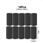 Black garbage bag 10pcs