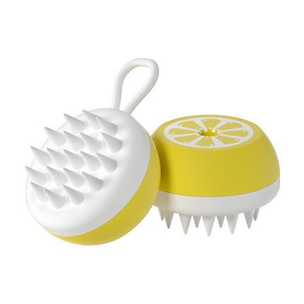 2-in-1 Pet Dog & Cat Bath Brush with 3D Massage Head | Soft Silicone SPA Shower Grooming Comb