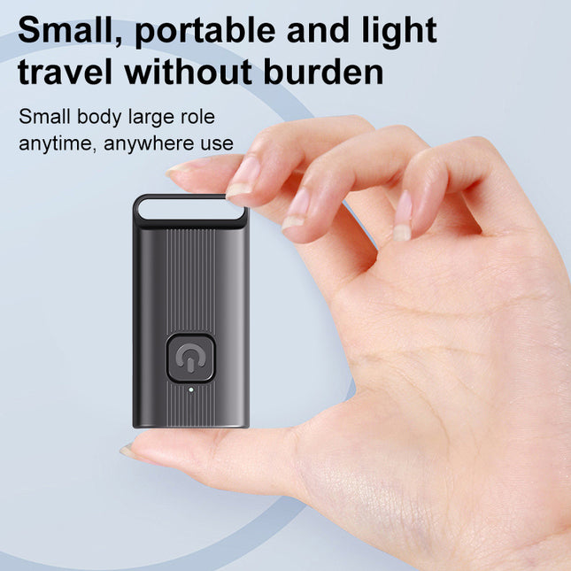 Portable Mini Dog Bark Deterrent Device with LED Flashlight, USB Rechargeable Anti-Barking Trainer