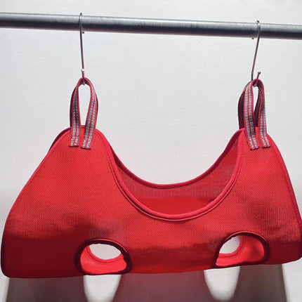 Pet Nail Trimming Grooming Hammock for Small & Medium Cats and Dogs – Breathable Hanging Support Sling