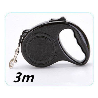 Automatic Retractable Pet Leash with One-Touch Brake & Lock, Telescopic Traction Rope