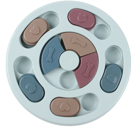 Interactive Dog Puzzle Feeder Toy – Slow Dispensing IQ Training Bowl for Small & Medium Dogs