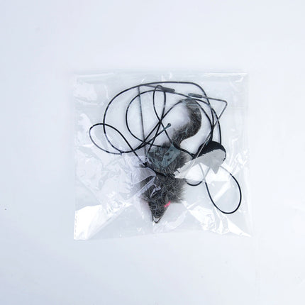 Pet Telescopic Hanging Door Mouse Cat Toy | Elastic Hanging Interactive Cat Teaser