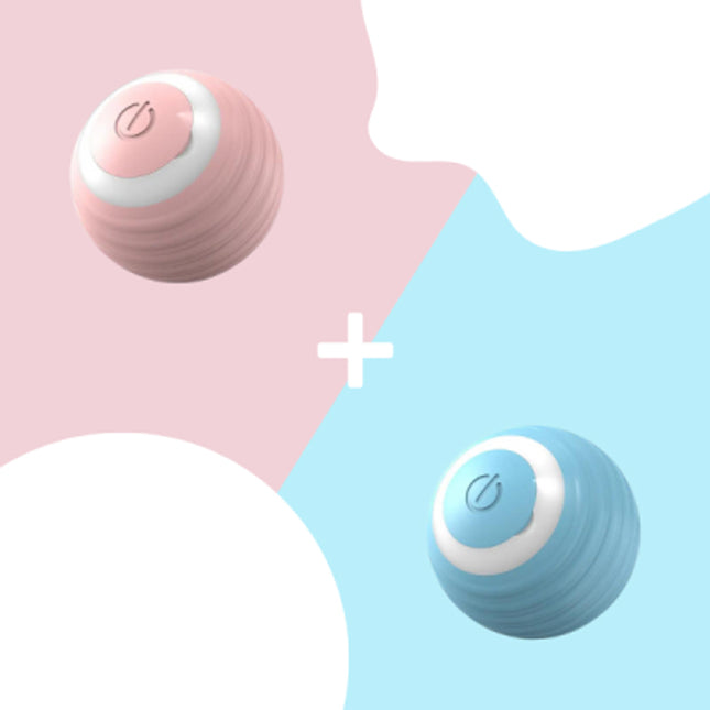 Automatic Moving Rolling Cat Toy Ball Rechargeable Smart Interactive Kitten Toy